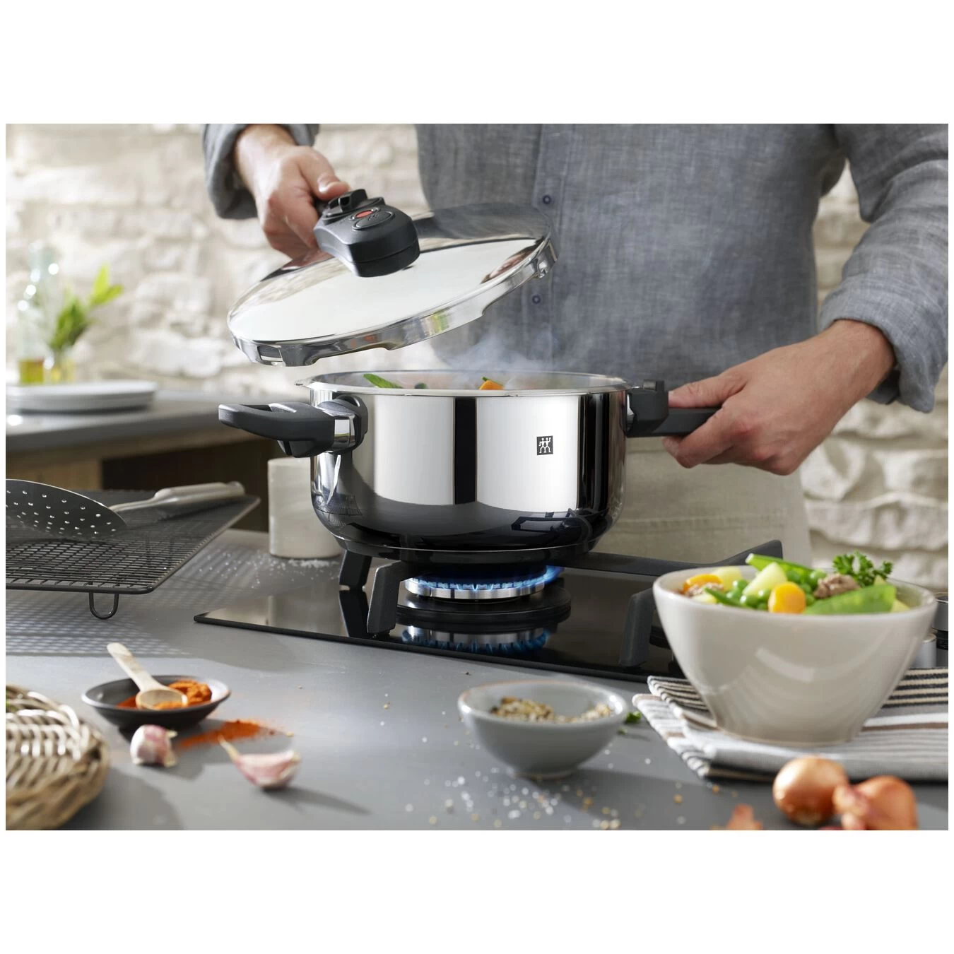 Zwilling Dampfkochtopf 22 Cm – Bild 3