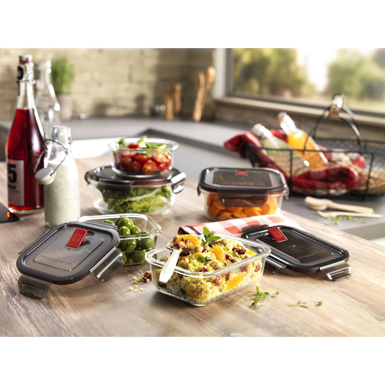 Zwilling Vorratsdose 1,1 L, Borosilikatglas – Bild 2