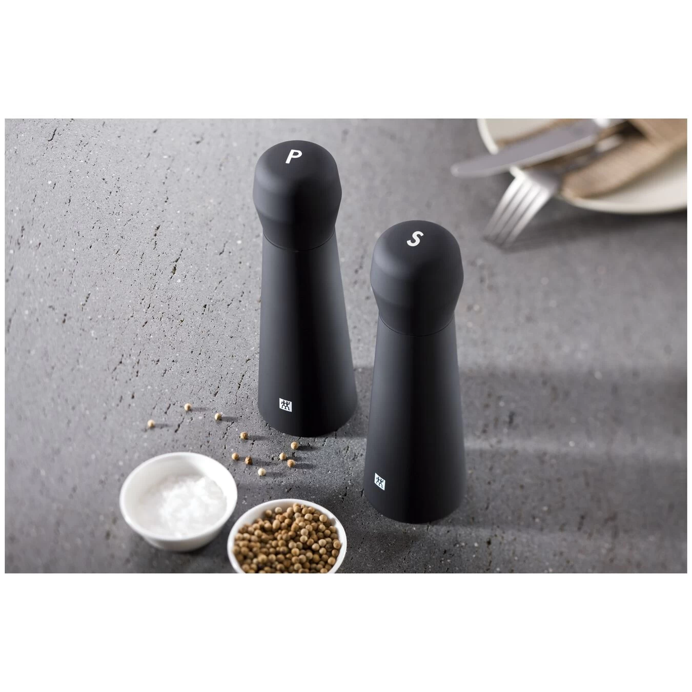 Zwilling Pfeffermühle 19 Cm, Kunststoff, Schwarz – Bild 3