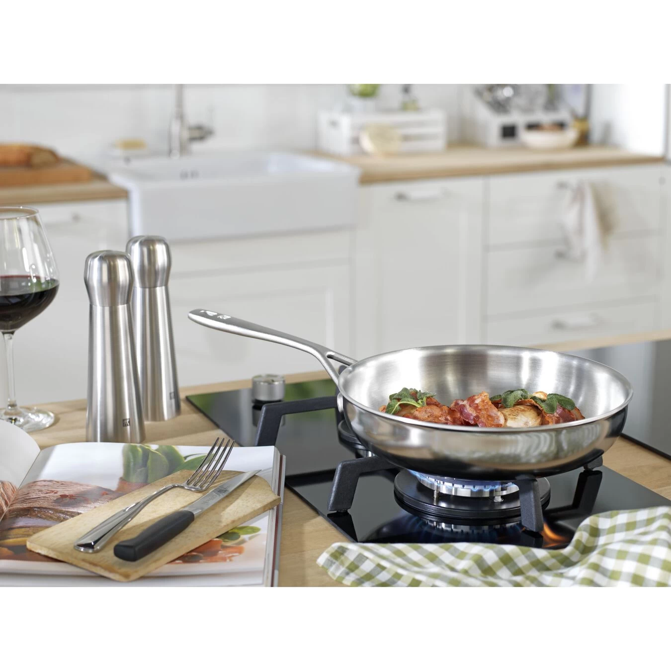 Zwilling Pfeffermühle, 18/10 Edelstahl 19 Cm, Edelstahl, Silber – Bild 3