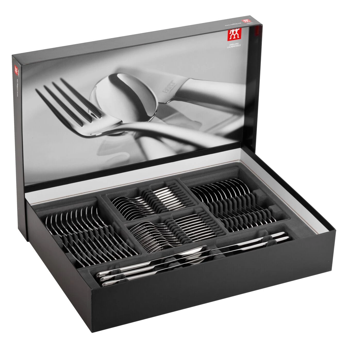 Zwilling Besteckset 68-tlg, Mattiert/poliert – Bild 2