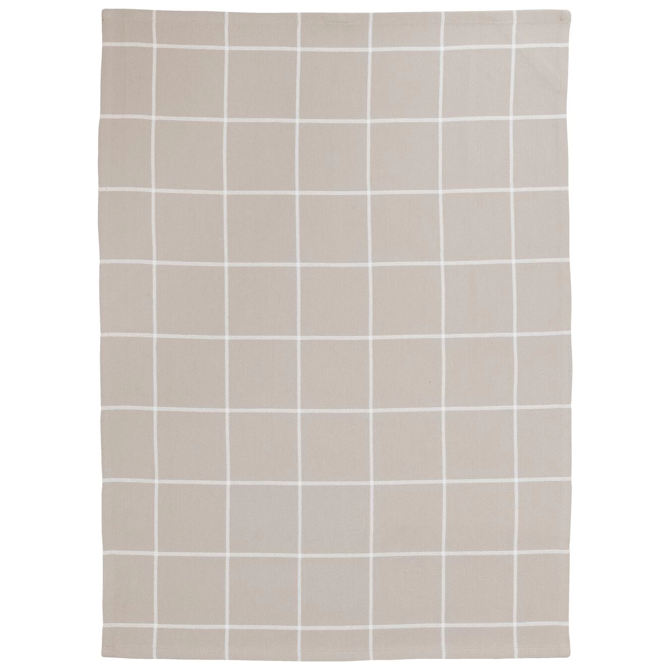 Zwilling Küchenhandtuch Set Kariert 2-tlg, Taupe – Bild 4