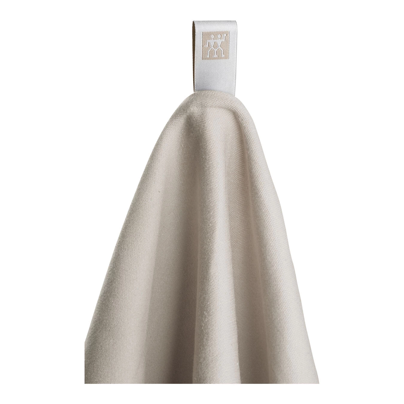 Zwilling Küchenhandtuch Set Gestreift 2-tlg, Taupe – Bild 2