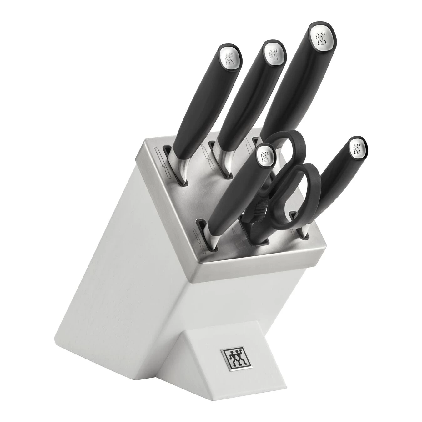 Zwilling Messerblockset Mit KiS Technologie 7-tlg, Weiß