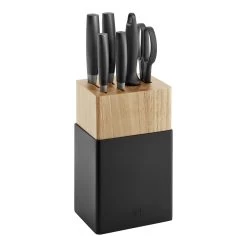 Zwilling Messerblockset 7-tlg, Schwarz