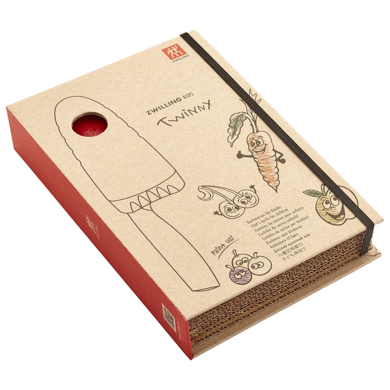 Zwilling Kochmesser 10 Cm, Rot – Bild 6